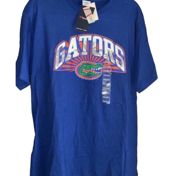 New Florida Gators T-shirt with Alligator Logo Deep Royal Blue New with tags - Picture 3 of 9